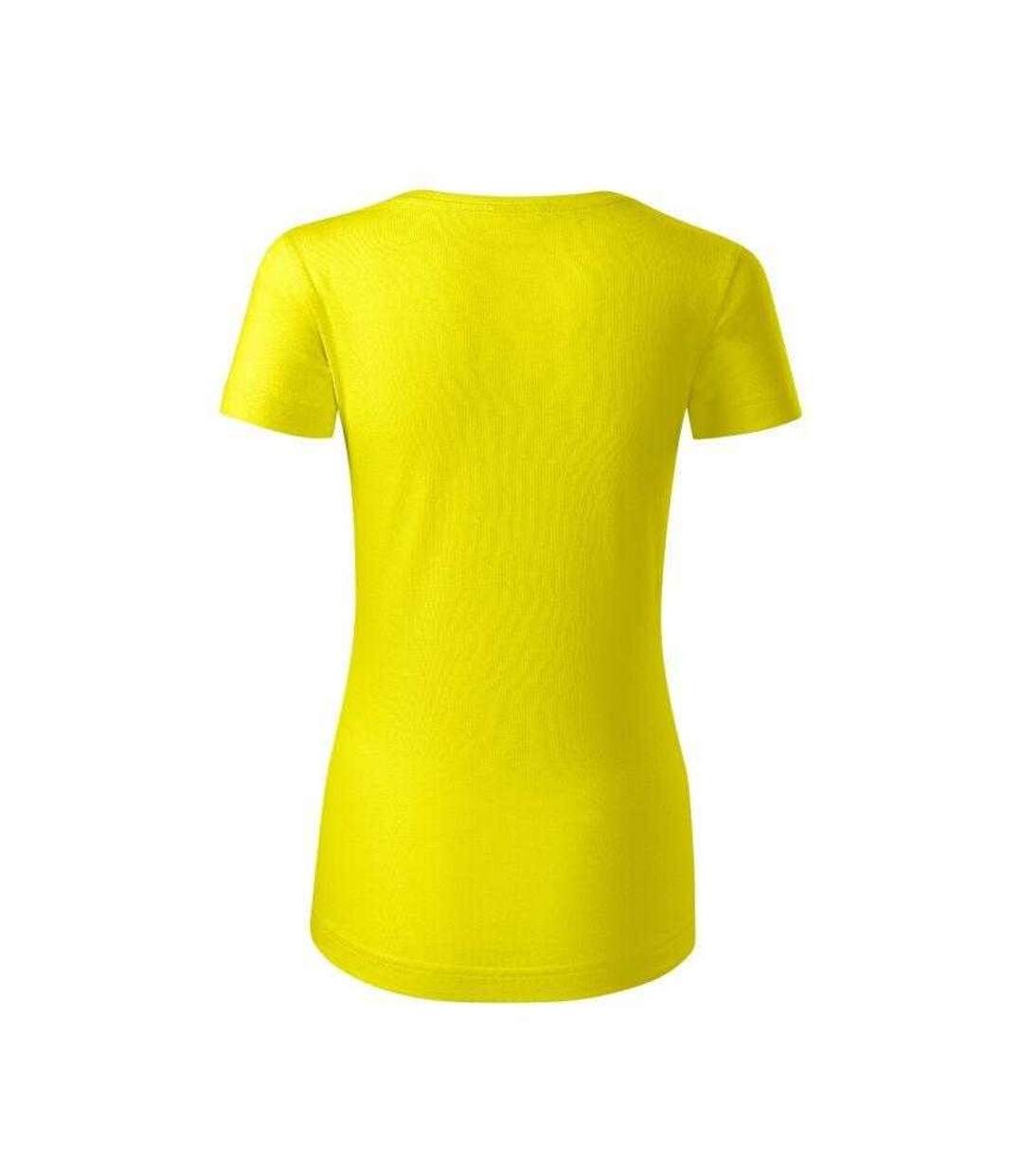 T-shirt Origin Femme Jaune Malfini-2