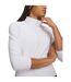 Womens/ladies Motion Half Zip Tracksuit Top White Under Armour-3