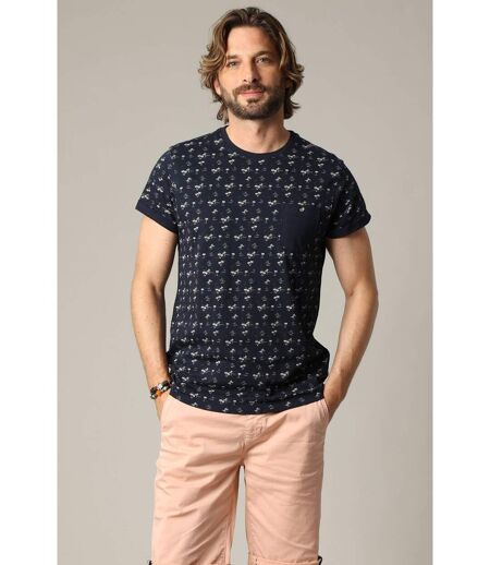 T-shirt en coton à manches courtes motif Hawaï COCOJUICE