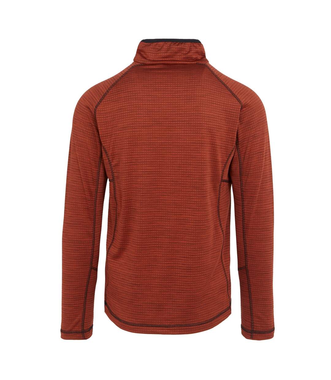 Mens yonder ii half zip fleece top red ochre Regatta