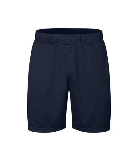 Mens Basic Active Shorts Dark Navy Clique
