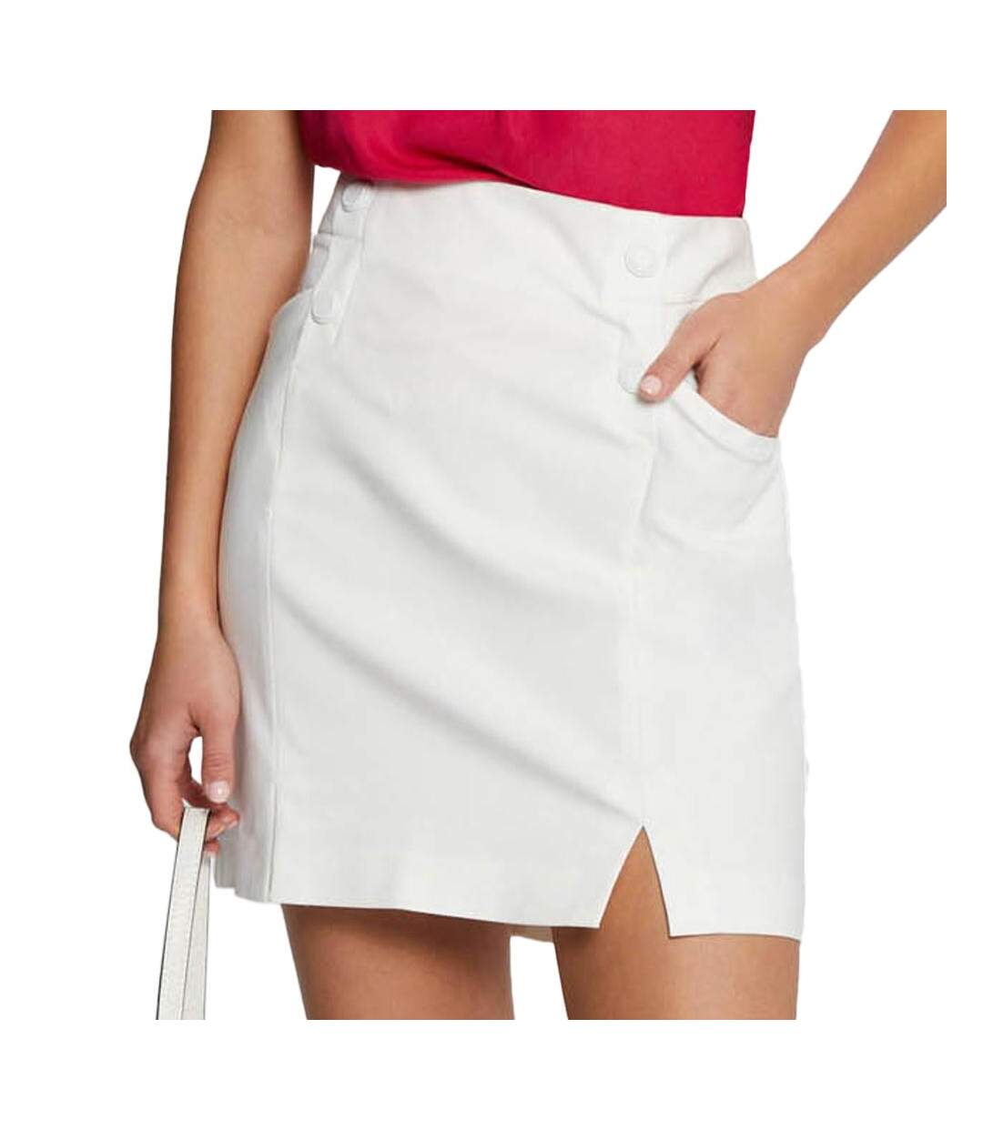 Jupe blanche femme morgan jeon - 36-1