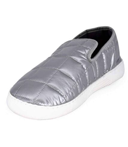 Pantoufles Chaussons In Outdoor SOUTS Confort Premium IGLOO ARGENT