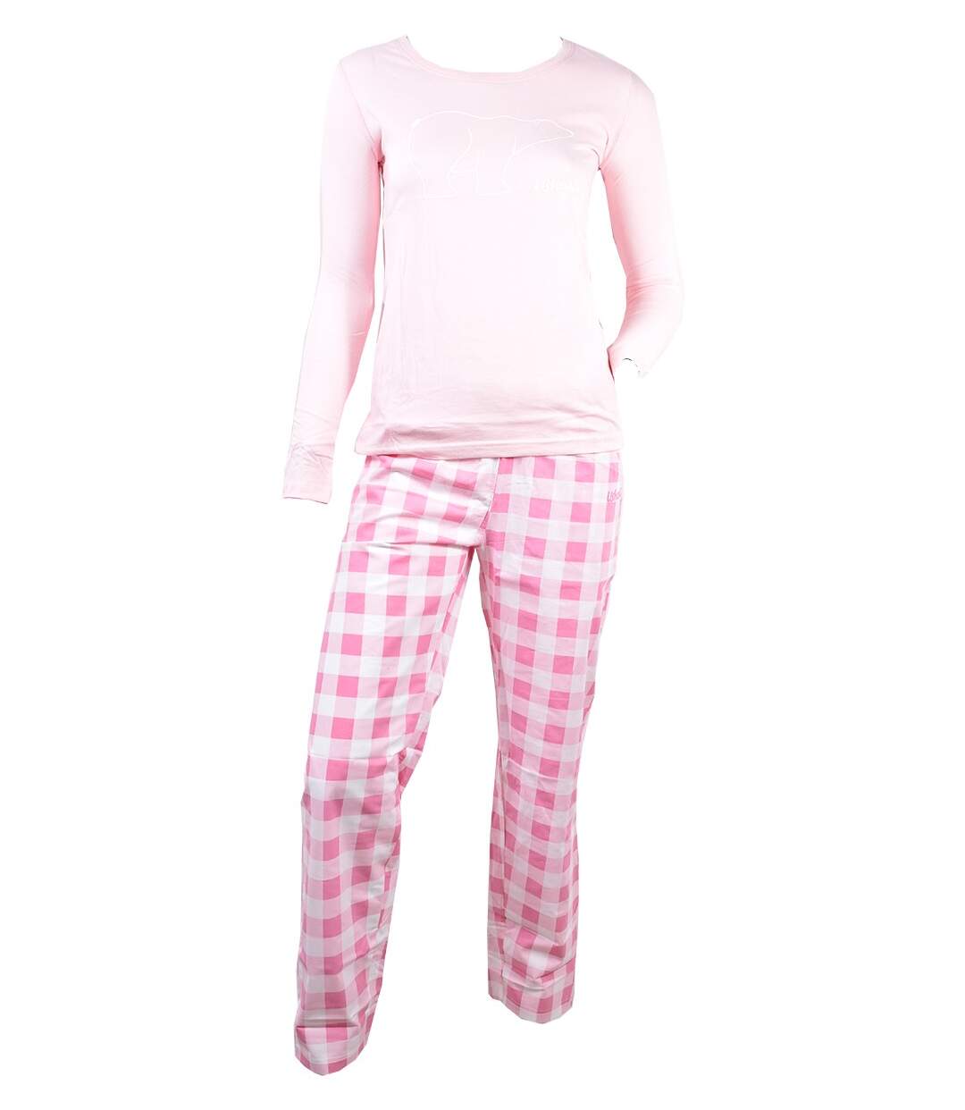 Pyjama Femme USHUAIA USHR007 ROSE-1