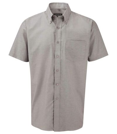 Chemise manches courtes - Homme - RU933M - gris silver