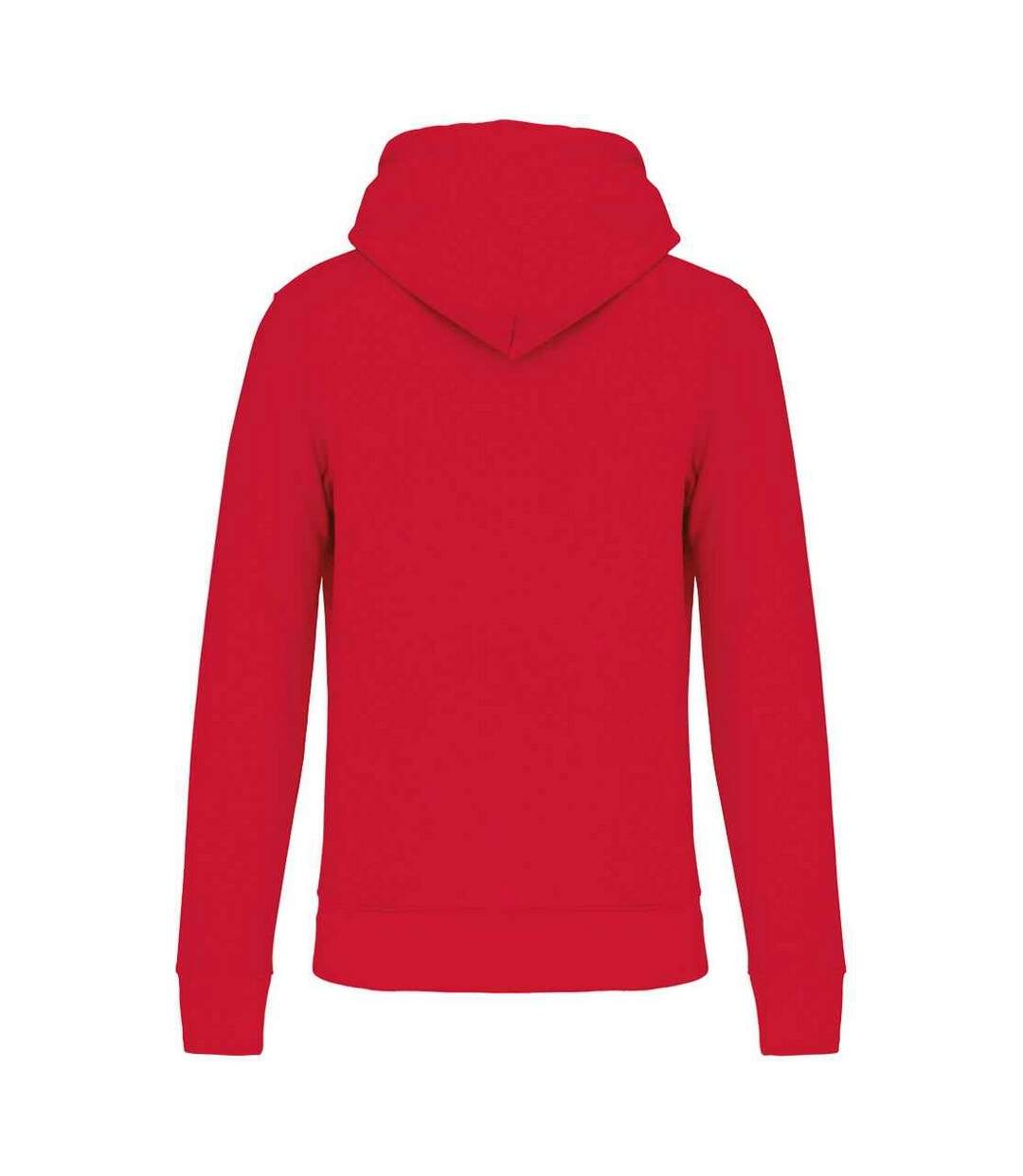 Mens eco friendly hoodie red Kariban