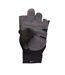 Mens Ultimate Heavyweight Fitness Fingerless Gloves Black White Grey Nike-2