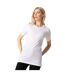 T-shirt adulte blanc Skinni Fit-3