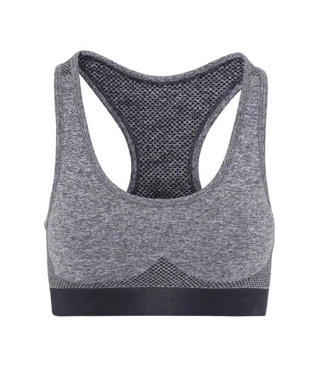 Brassière de sport femme anthracite TriDri