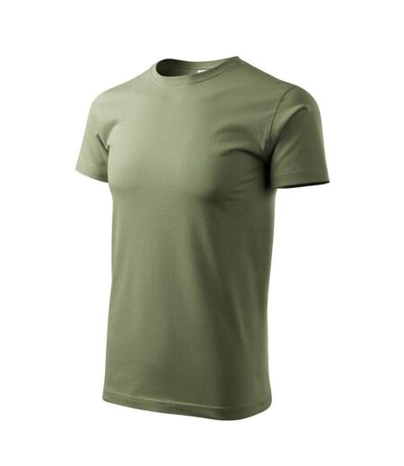 T-shirt Basic Homme Vert Kaki Adler