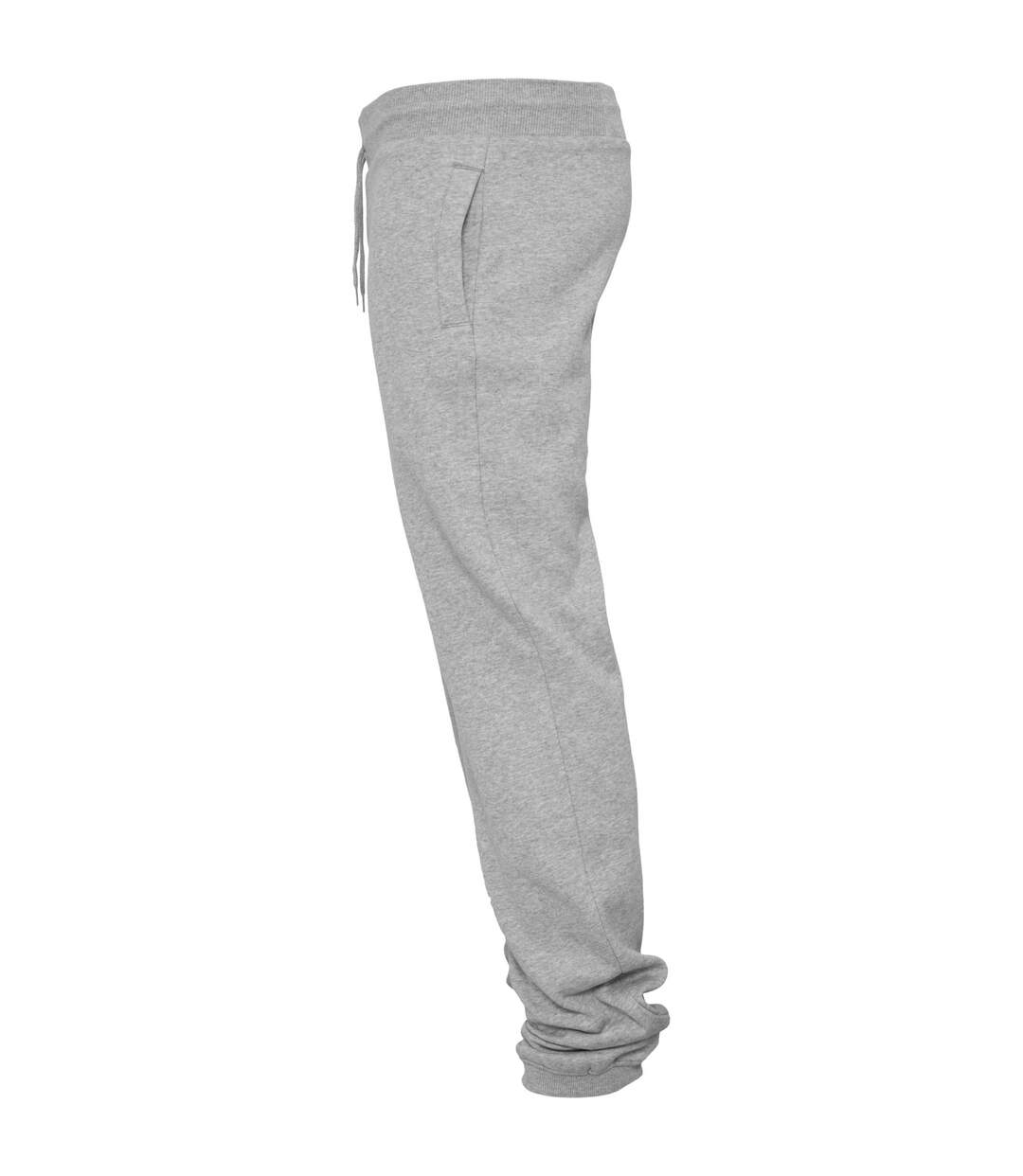 Pantalon De Jogging Homme Gris Chiné Build Your Brand-4