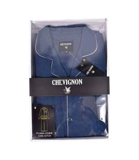 Pyjama Homme Long CHEVIGNON Boutonné