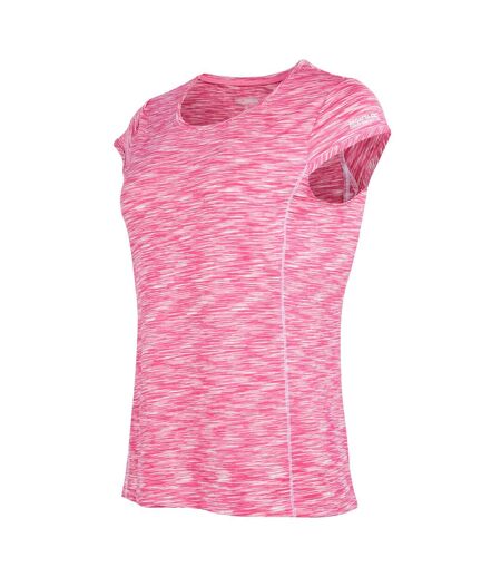 T-shirt hyperdimension femme rose fluo Regatta