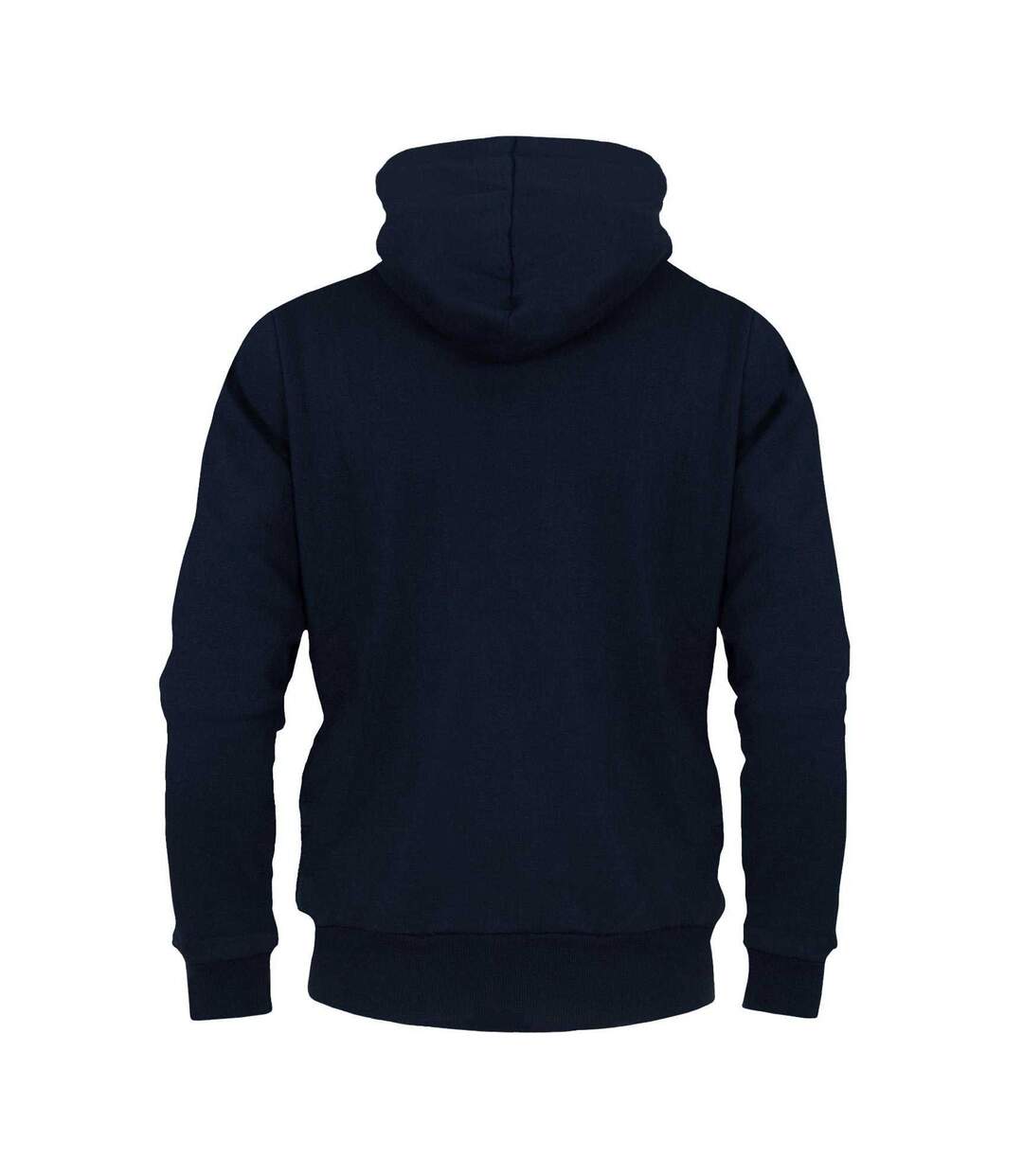 Mens Fleece Full Zip Hoodie Navy Blue Scotland FA-2