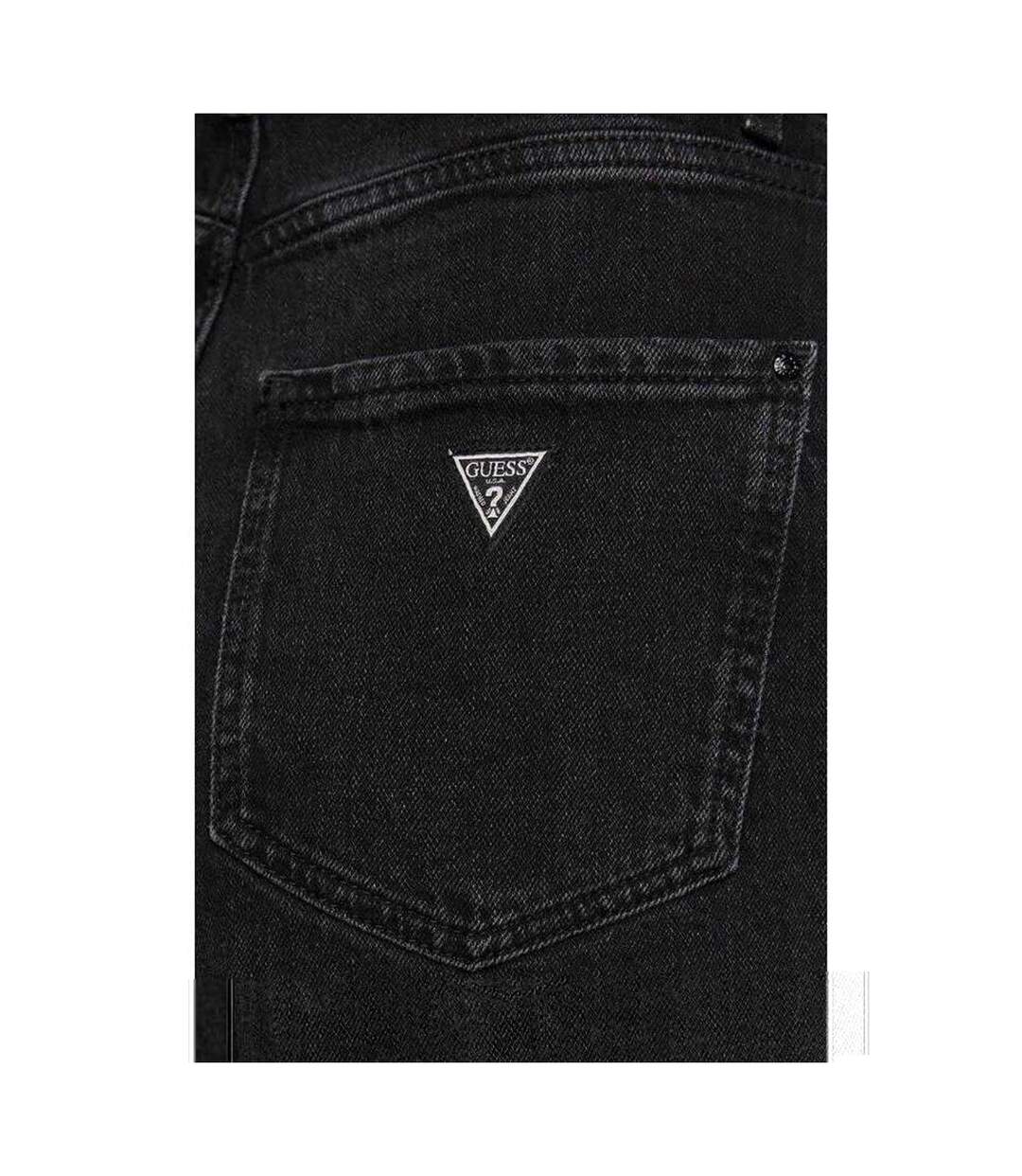 Jean Motif/style Uni Femme Noir Guess-3