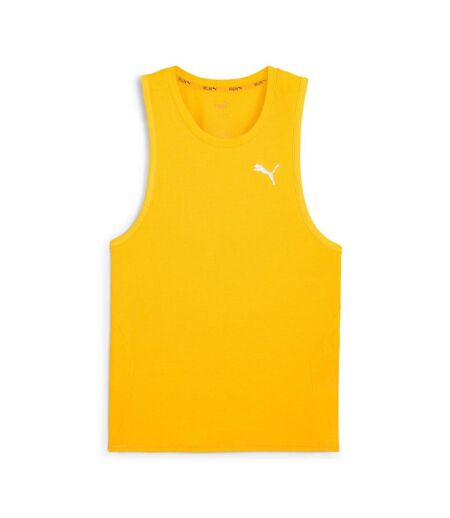 Débardeur orange homme puma run - l