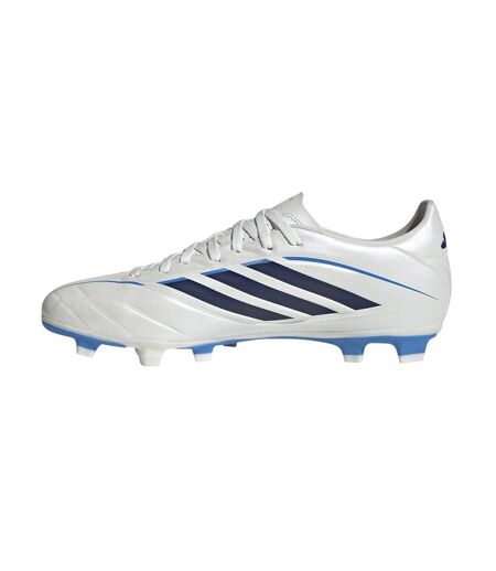 Chaussures De Foot Pour Terrain Ferme Copa Pure Homme Blanc Bleu Adidas