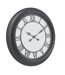 Hill Interiors Louie Wall Clock (Black) (One Size)