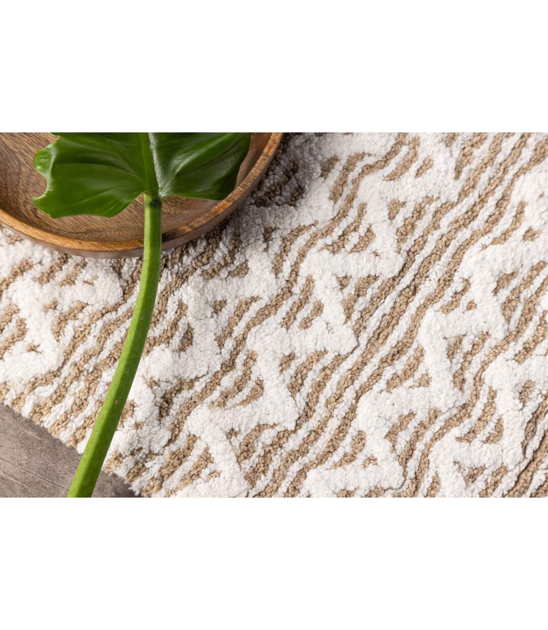 Tapis de Salle de Bain Philippa 60x90cm Sable-5