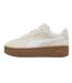 Womens/ladies Club Era Ii Suede Platform Trainers Alpine Gum Puma-1