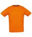 SOLS Mens Sporty Short Sleeve Performance T-Shirt (Neon Orange) - UTPC303