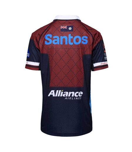 Unisex Adult Quilted Rugby Shirt Navy Canterbury