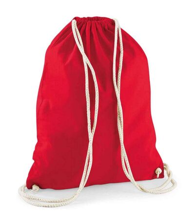 Sac à cordon taille unique rouge classique Westford Mill
