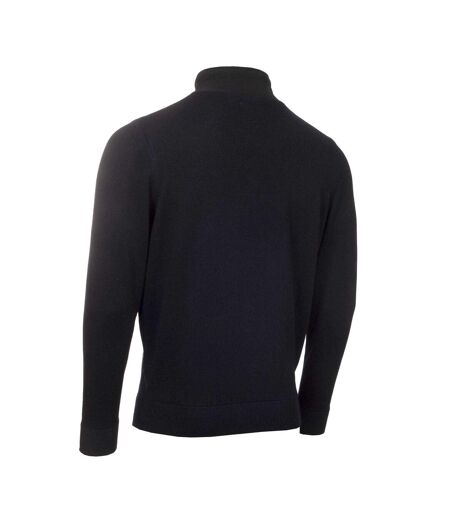 Sweat Manches Raglan Motif/style Logo Brodé Homme Bleu Marine Calvin Klein