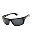 Womens/ladies Bologna Sunglasses One Size Black Dark Grey Off White-2