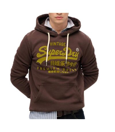 Sweat marron homme superdry vl tonal relaxed - l