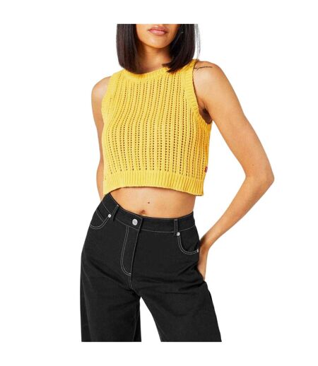 Débardeur Femme Jaune Ambre Levis