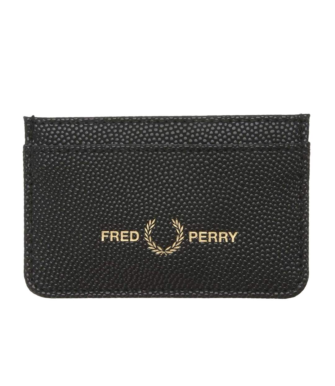 Porte-cartes scotch grain taille unique noir Fred Perry-1