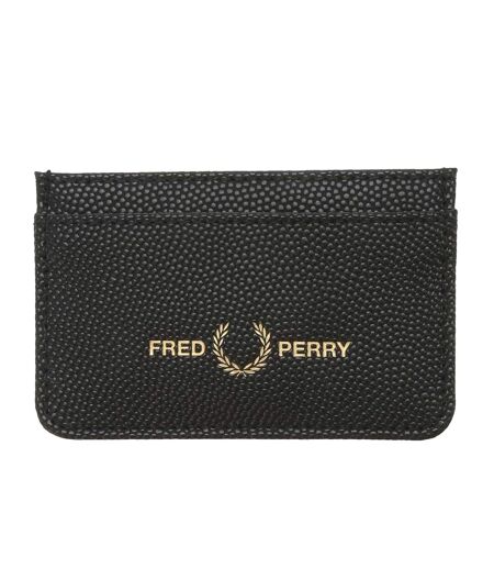Porte-cartes scotch grain taille unique noir Fred Perry