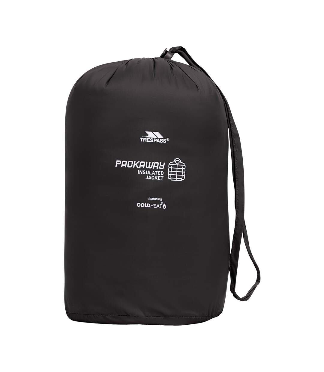 Veste Isolante Unie Et Légère À Capuche Rayton Homme Noir Trespass-3