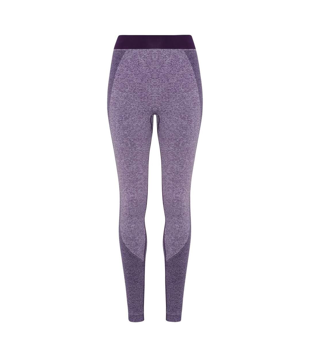 Legging pour femme multi-sports coupe 3D sans coutures - TR212 - violet-1