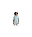 Womens/ladies Yago Stripe T-shirt Aqua Sky Craghoppers-1