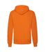 Sweat À Capuche Classic Homme Orange Fruit Of The Loom-2