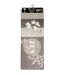 Tapis Déco Imprimé Spazen 45x120cm Taupe-2