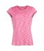 T-shirt hyperdimension femme rose fluo Regatta-1