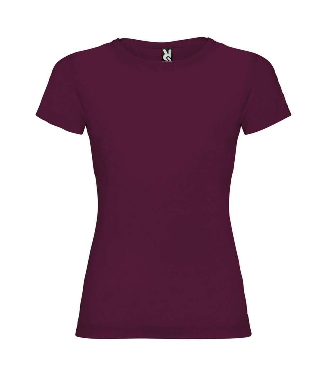 T-shirt jamaica femme bordeaux Roly