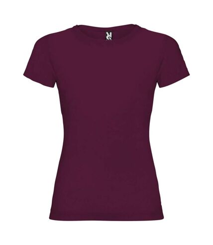 Roly Womens/Ladies Jamaica Short-Sleeved T-Shirt (Burgundy) - UTPF4312