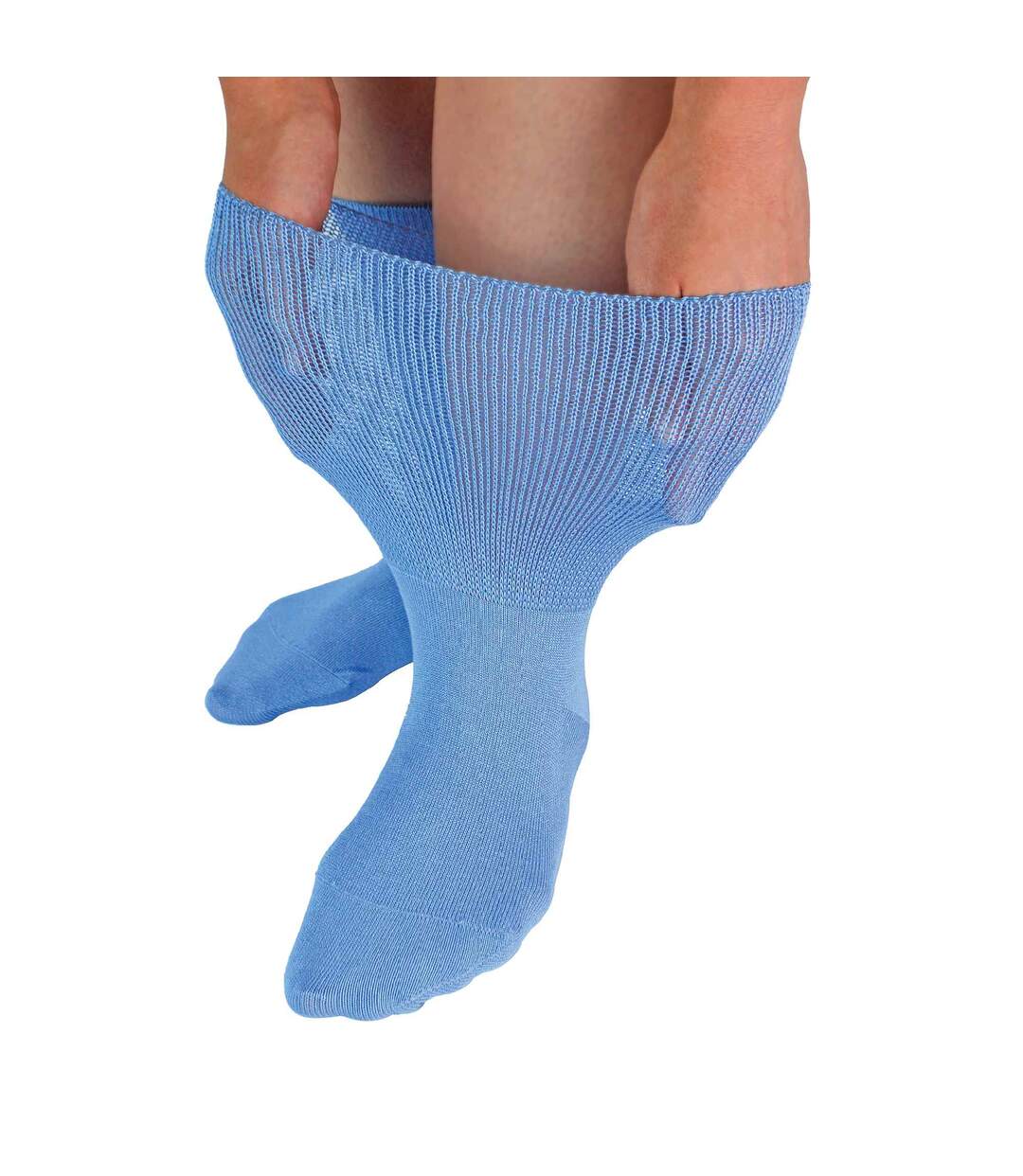 Dr.Socks - Chaussettes Diabetique Œdème Homme Femme Extra Larges Non Comprimante-1