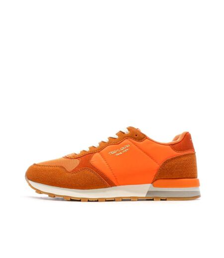 Baskets orange homme teddy smith 78385
