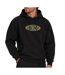 Sweat à capuche noir homme ddp 1dd-1