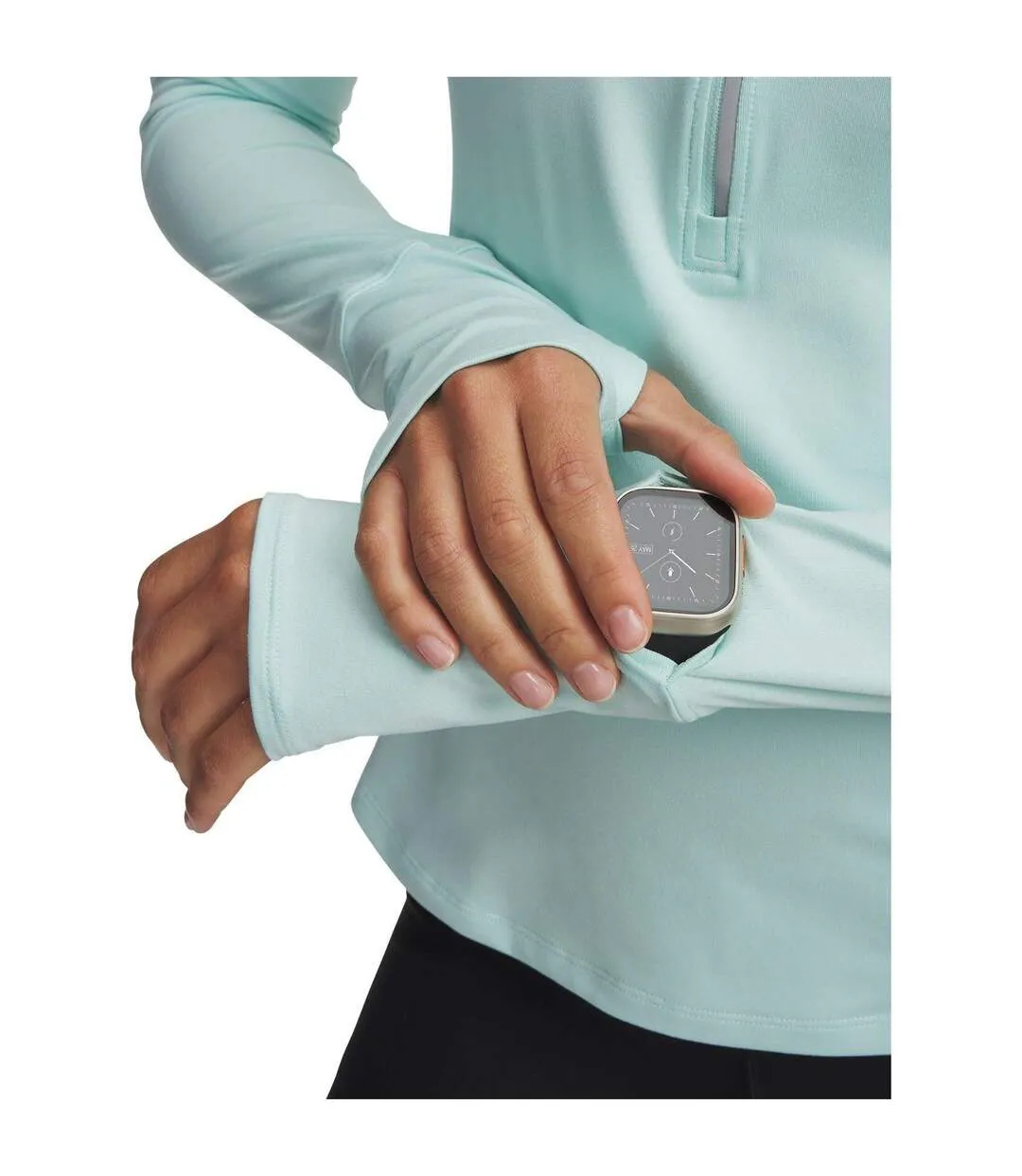 Veste Performance Qualifier Femme Turquoise Pâle Under Armour-3