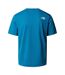 Mens Lightbright Crew Neck Regular T-shirt Dusky Blue The North Face-3