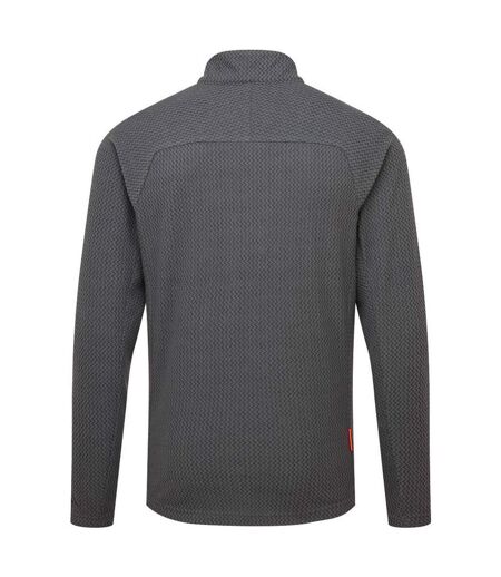 Mens Ev4 Textured Fleece Jacket Black Portwest