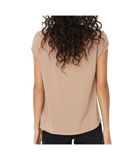 T-shirt Beige Femme Vero Moda Ava