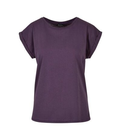 T-shirt Femme Violet Foncé Build Your Brand