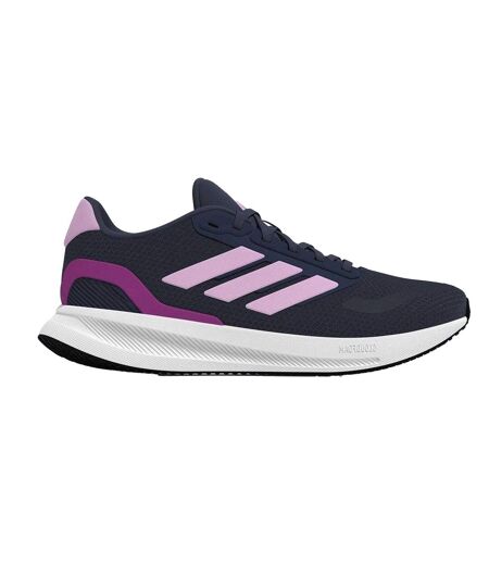 Chaussures Runfalcon Femme Bleu Marine Foncé Blanc Lilas Foncé Adidas